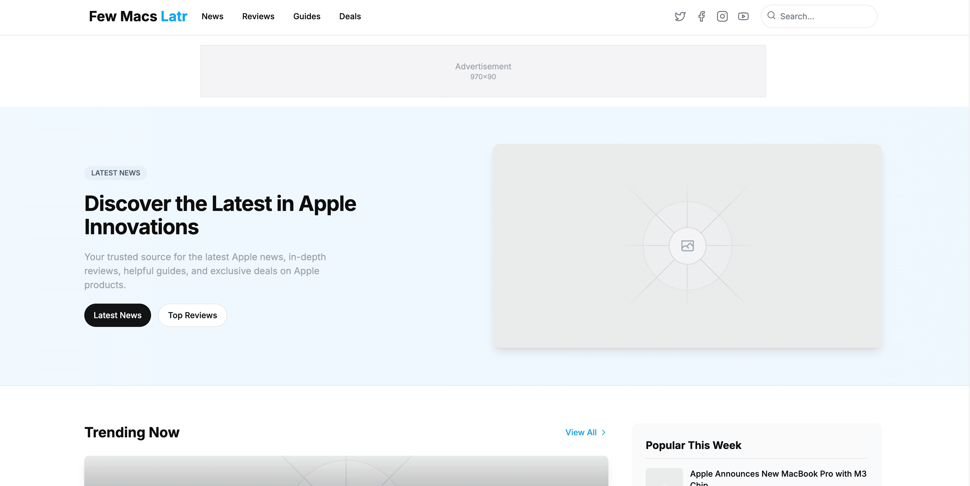 Tech News Website